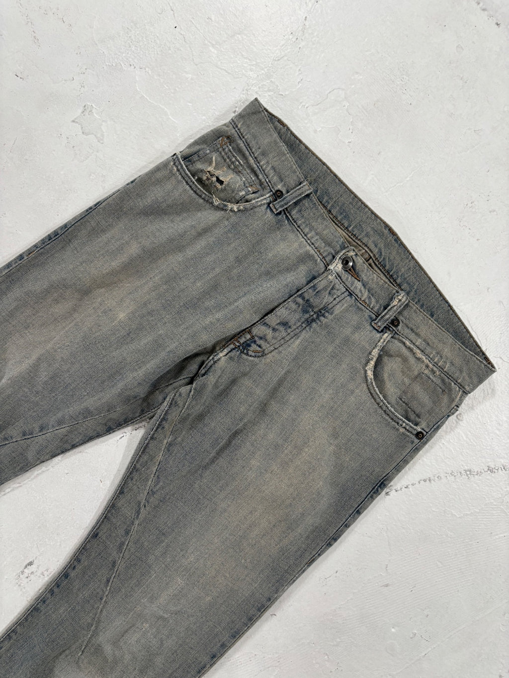 Rick Owens Dust Detroit Denim jeans {{ color }} {{ brand }} {{ archive }} {{ season }} {{ year }} {{ hedi slimane }}
