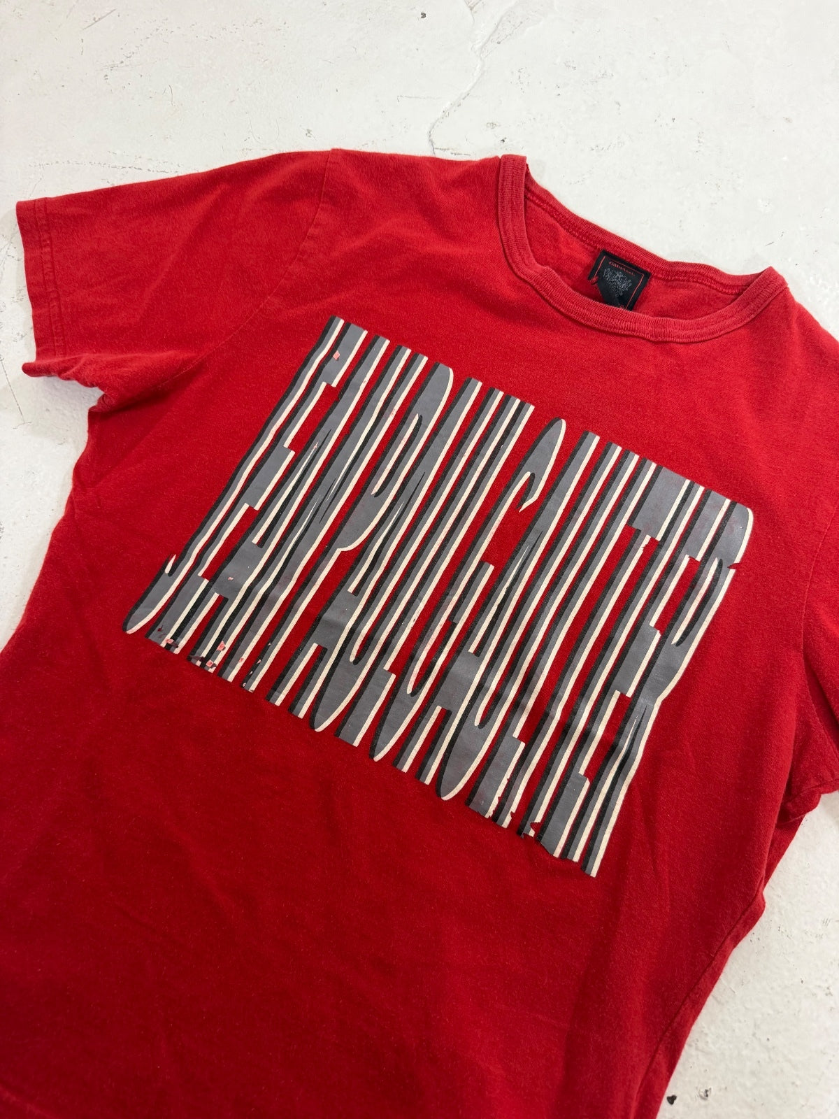 Jean Paul Gaultier Letter Tee {{ color }} {{ brand }} {{ archive }} {{ season }} {{ year }} {{ hedi slimane }}
