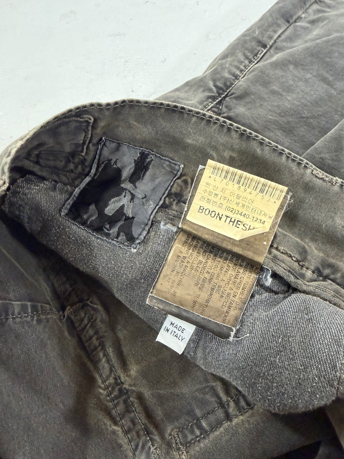 Rick Owens O&M Dark Dust Shorts {{ color }} {{ brand }} {{ archive }} {{ season }} {{ year }} {{ hedi slimane }}