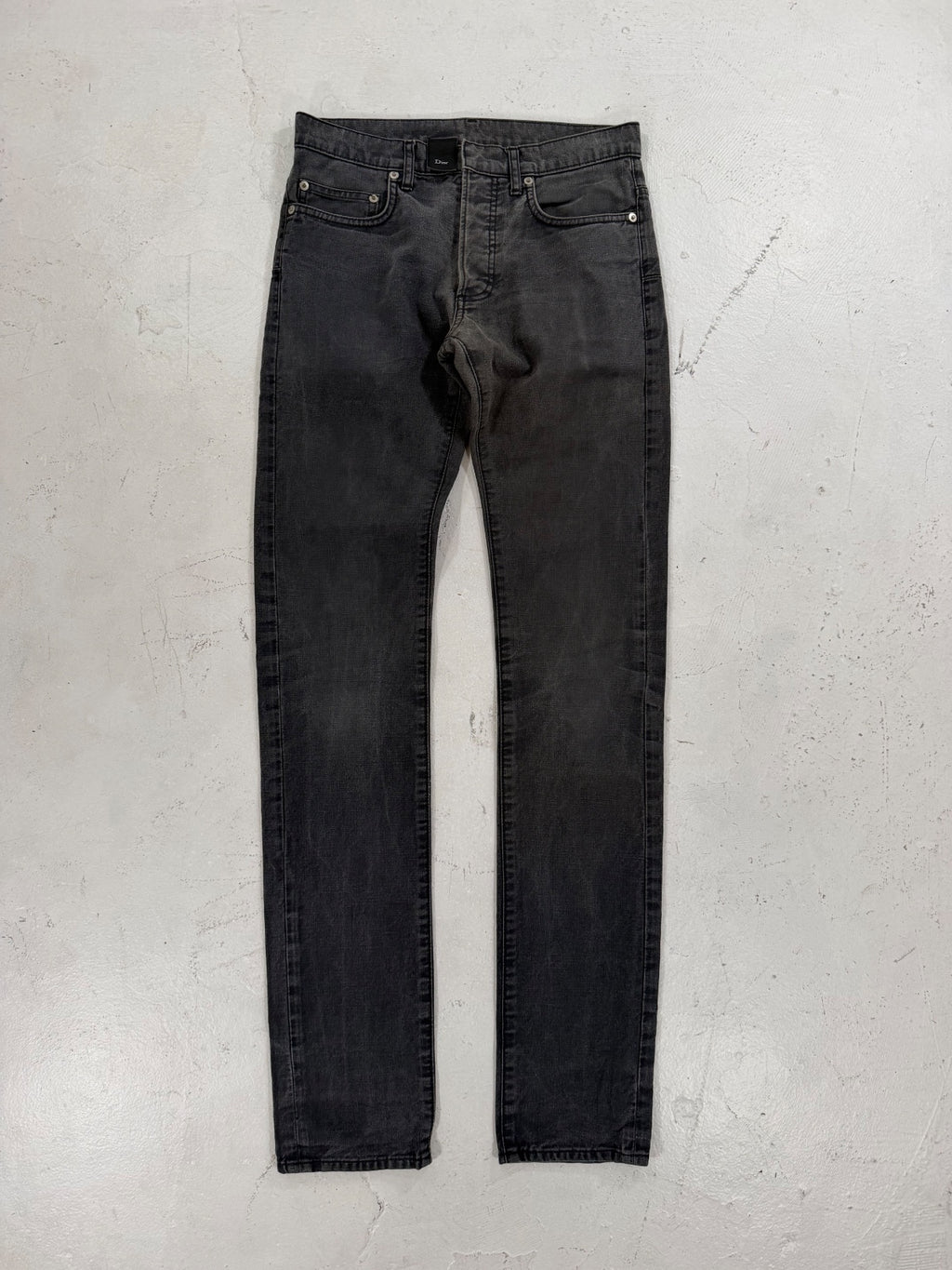 Dior Homme AW07 Grey Wash Denim {{ color }} {{ brand }} {{ archive }} {{ season }} {{ year }} {{ hedi slimane }}