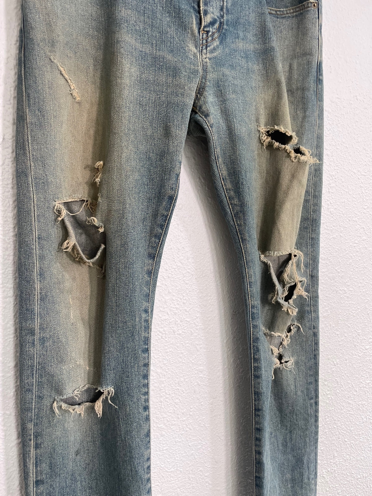 Saint Laurent Paris 2015 DO2 Crash Denim