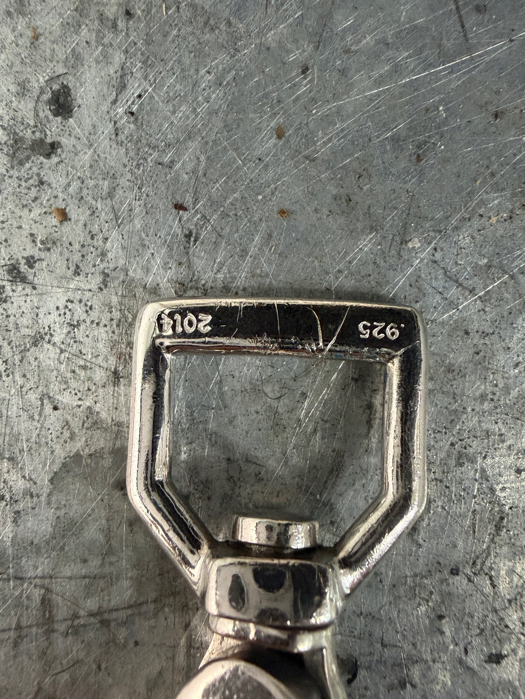 Chrome Hearts Clasp Keychain {{ color }} {{ brand }} {{ archive }} {{ season }} {{ year }} {{ hedi slimane }}
