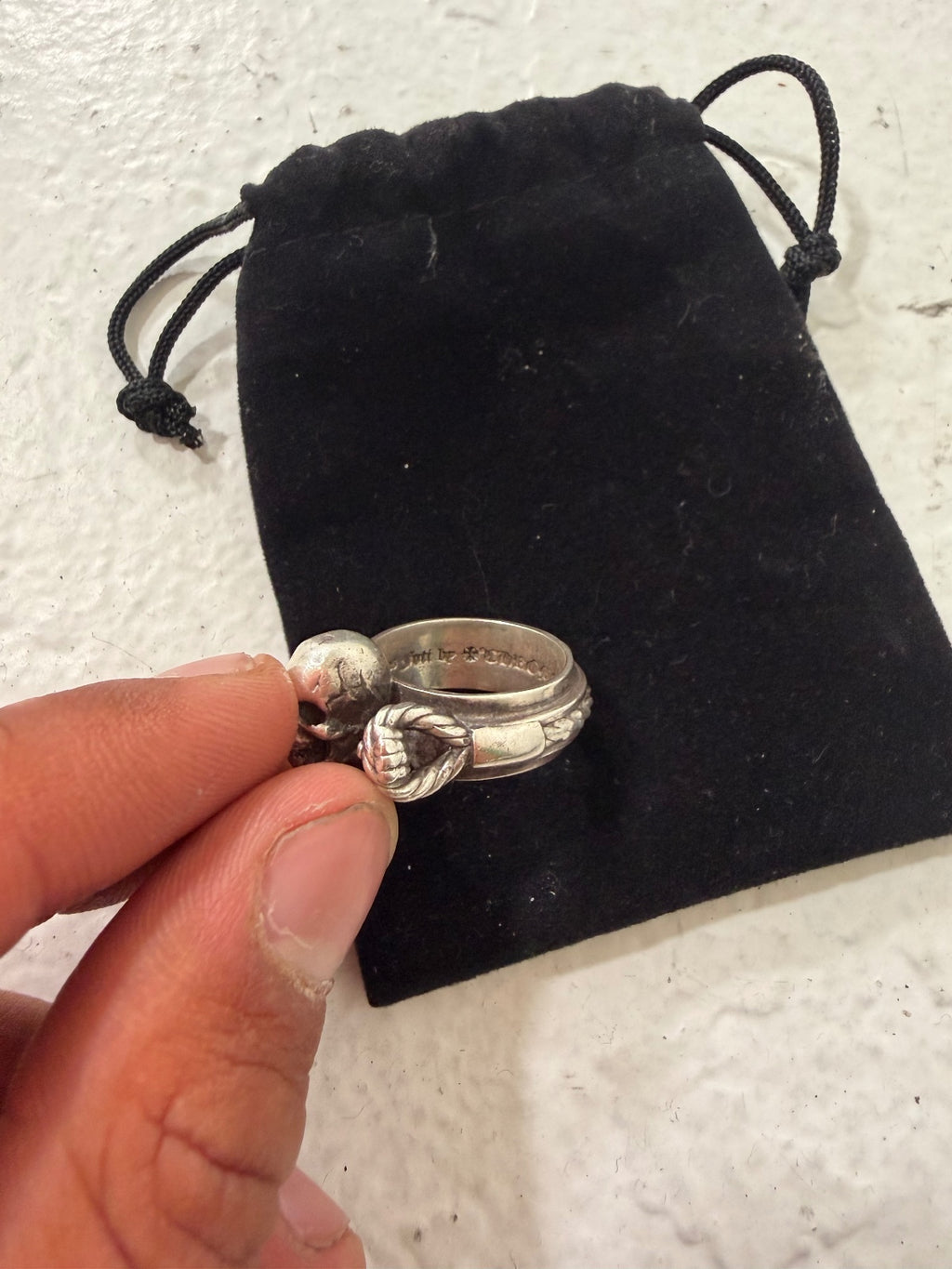 Chrome Hearts Foti Ring {{ color }} {{ brand }} {{ archive }} {{ season }} {{ year }} {{ hedi slimane }}