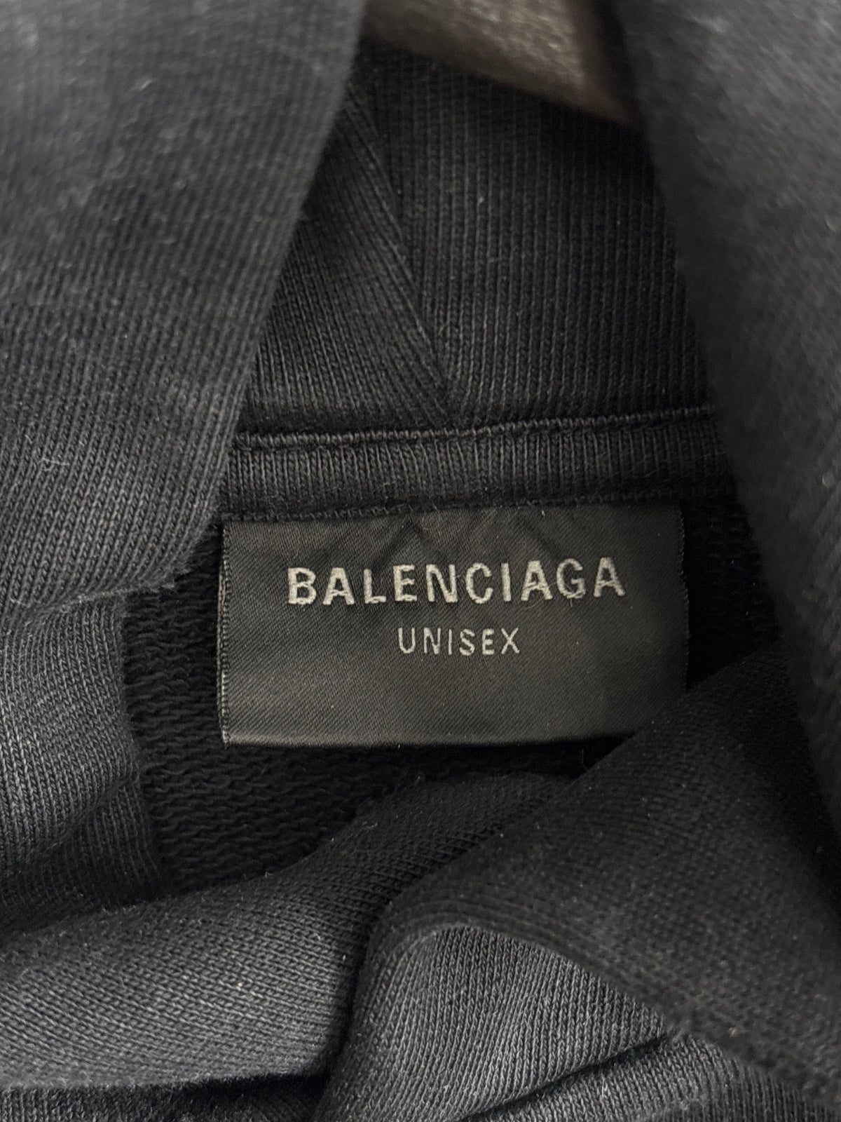 Balenciaga Distressed Paris Hoodie