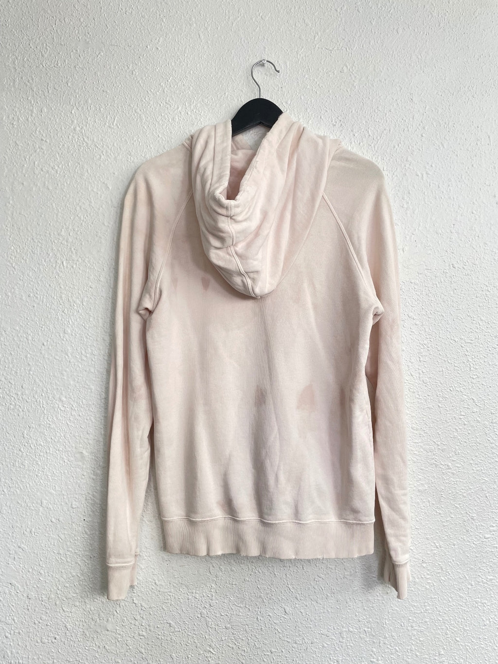 Saint Laurent Paris Pink Dye-Die Logo Hoodie