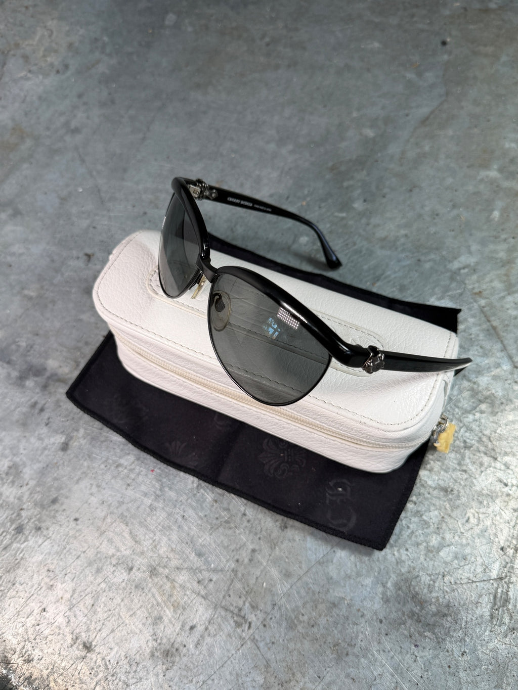 Chrome hearts ghoul girl glasses