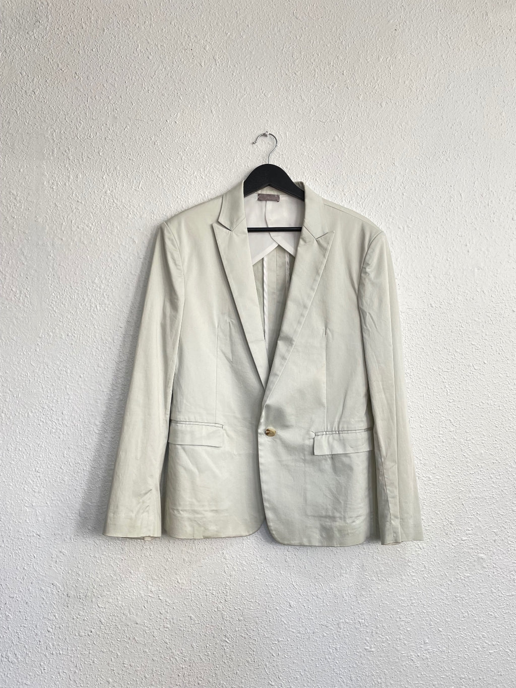 Dior Homme SS06 Icey White Blazer {{ color }} {{ brand }} {{ archive }} {{ season }} {{ year }} {{ hedi slimane }}