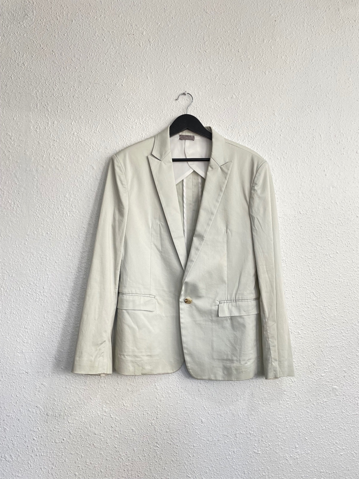 Dior Homme SS06 Icey White Blazer {{ color }} {{ brand }} {{ archive }} {{ season }} {{ year }} {{ hedi slimane }}