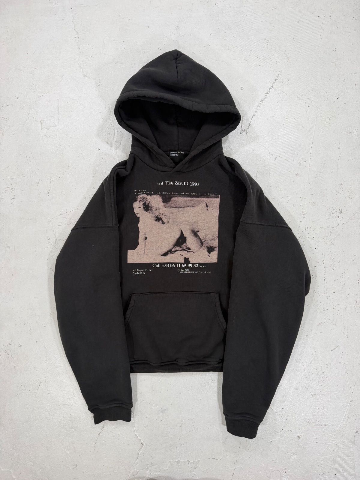 Enfants Riches Deprimes 1/50 One Class Act Exclusive Hoodie {{ color }} {{ brand }} {{ archive }} {{ season }} {{ year }} {{ hedi slimane }}