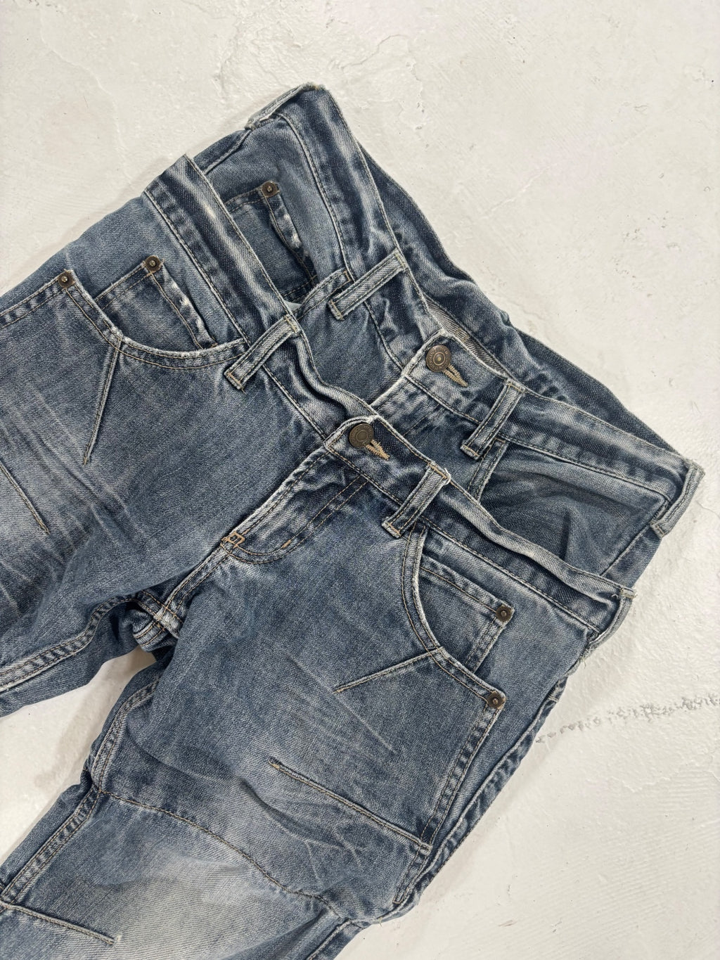 PPFM Double Waisted Denim {{ color }} {{ brand }} {{ archive }} {{ season }} {{ year }} {{ hedi slimane }}