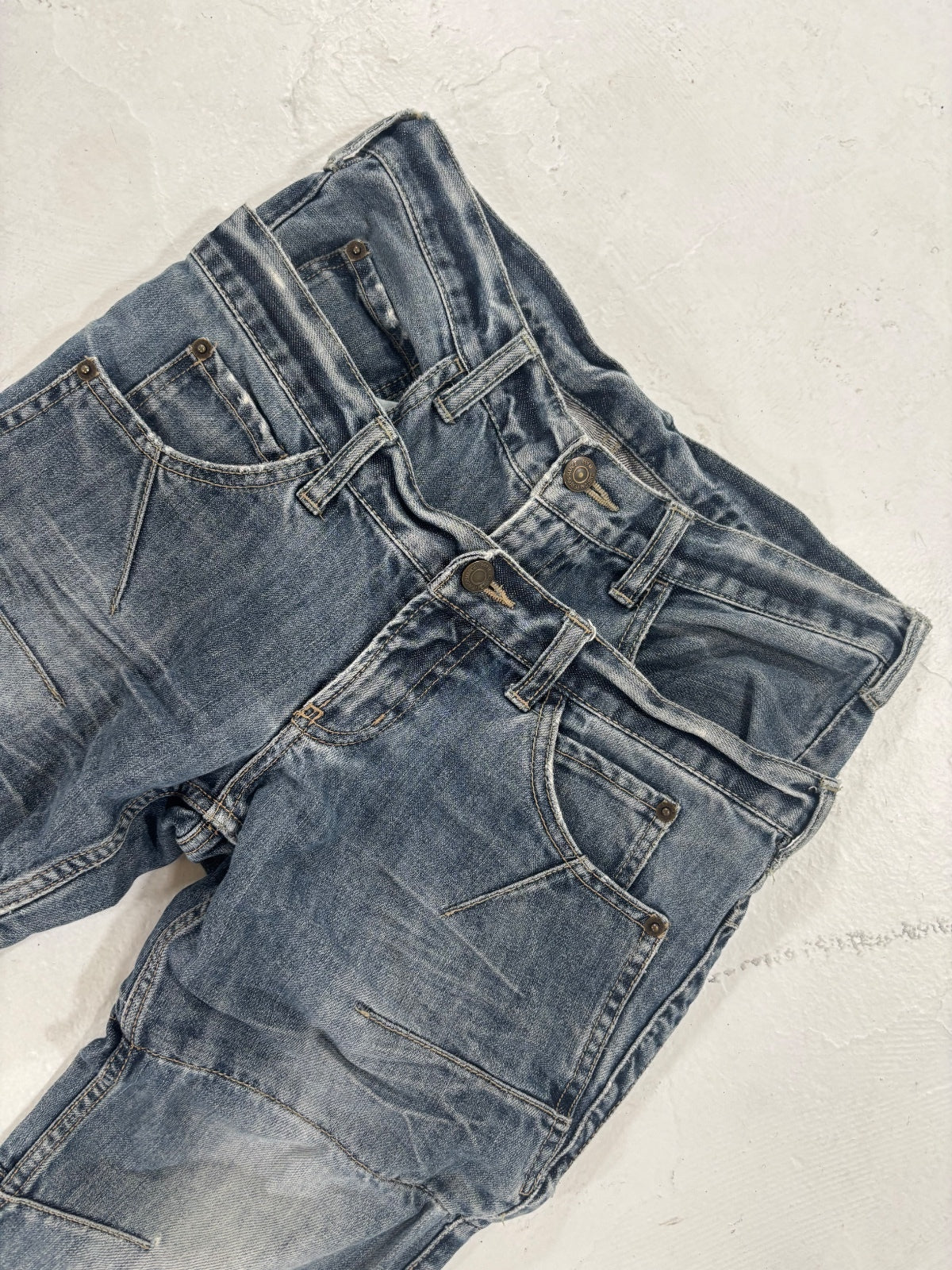 PPFM Double Waisted Denim {{ color }} {{ brand }} {{ archive }} {{ season }} {{ year }} {{ hedi slimane }}