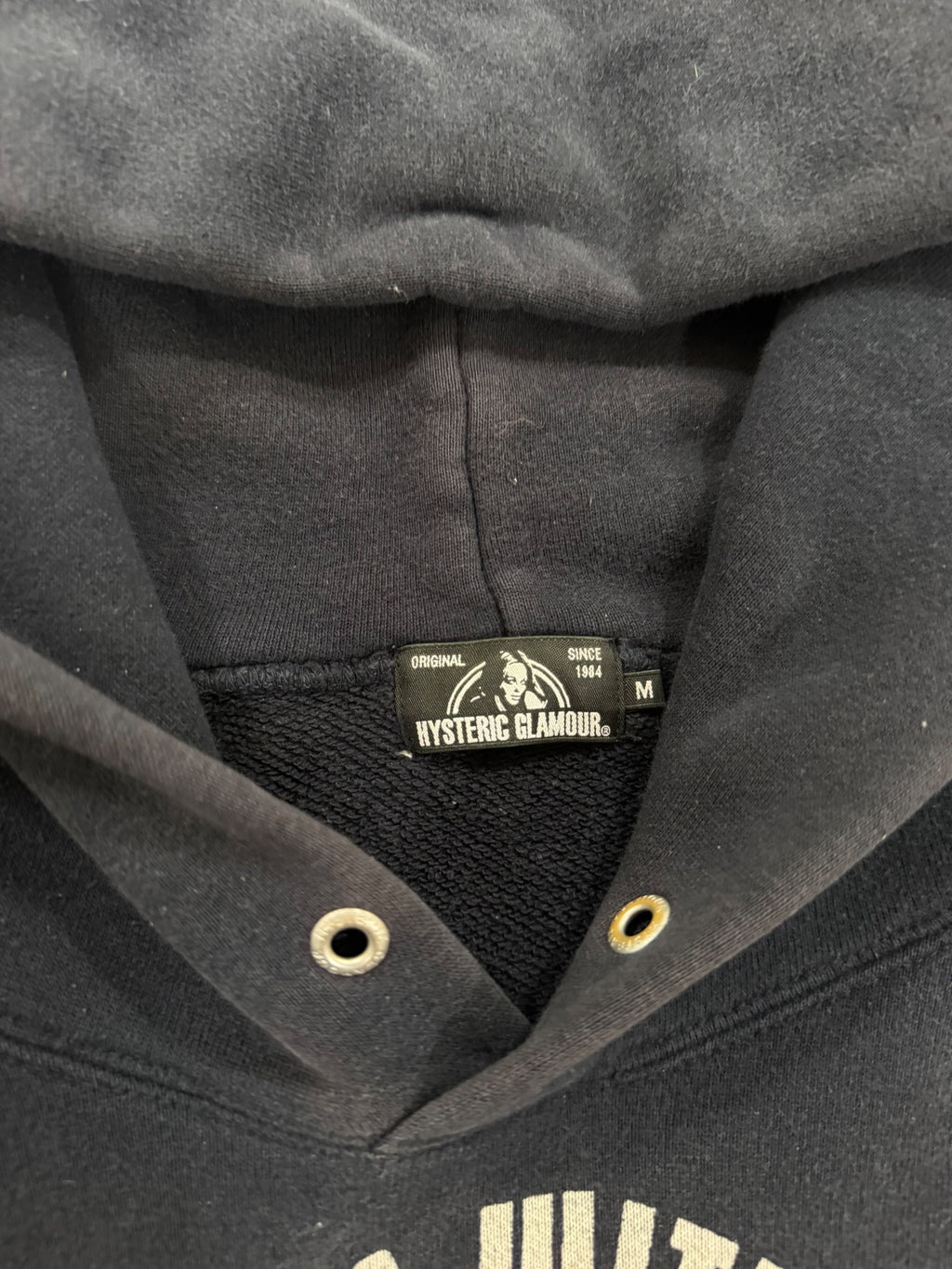Hysteric Glamour "Its Ok Im With The Band" Hoodie {{ color }} {{ brand }} {{ archive }} {{ season }} {{ year }} {{ hedi slimane }}