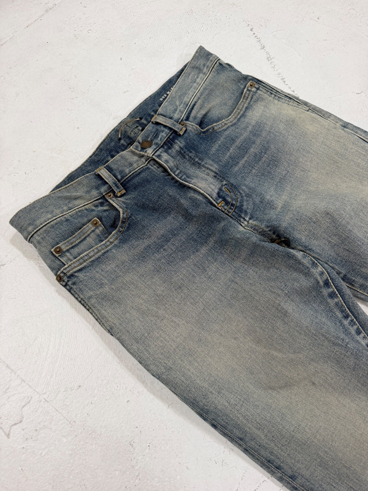 Saint Laurent Paris D02 Light Blue Denim