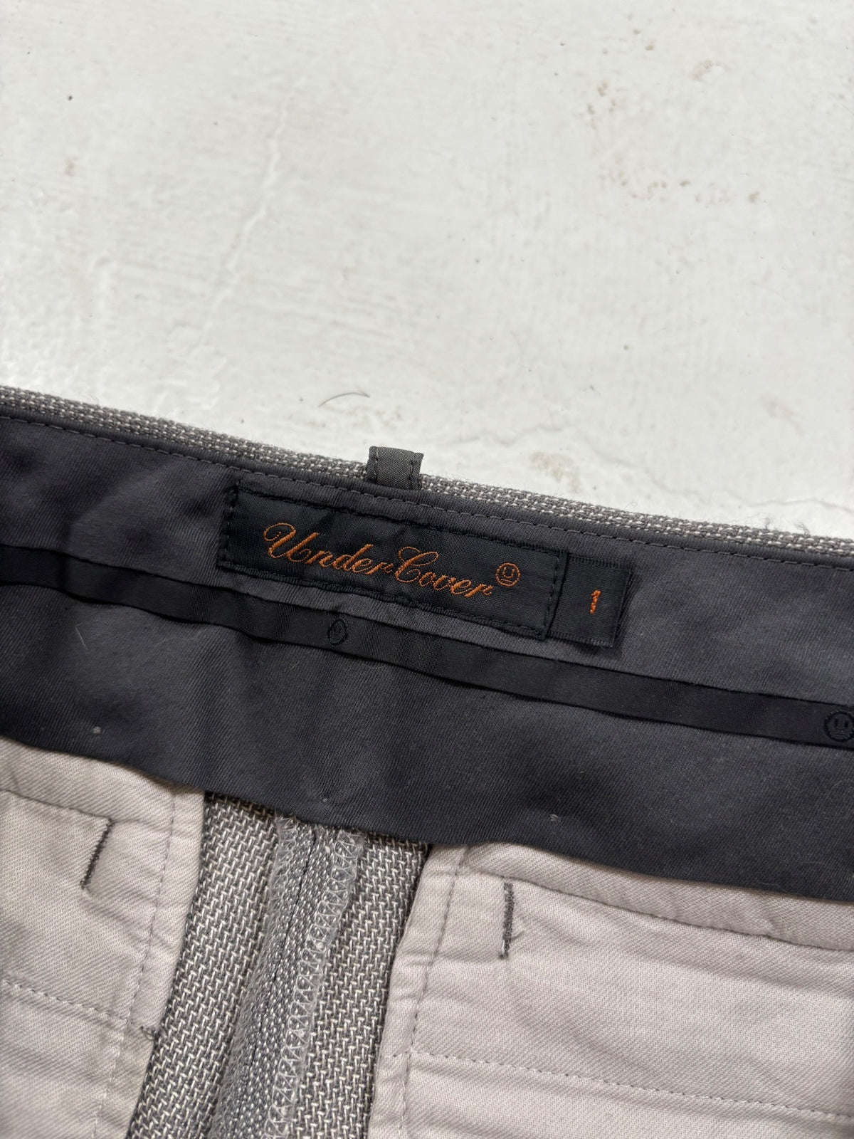Undercover Lightning Bolt Dress Pants {{ color }} {{ brand }} {{ archive }} {{ season }} {{ year }} {{ hedi slimane }}