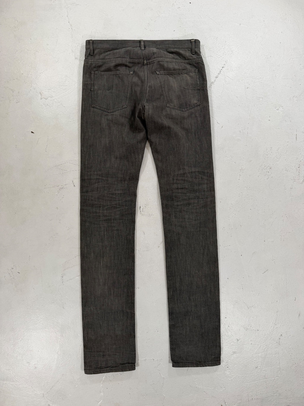 Dior Homme Hedi Era Gray Wash Denim