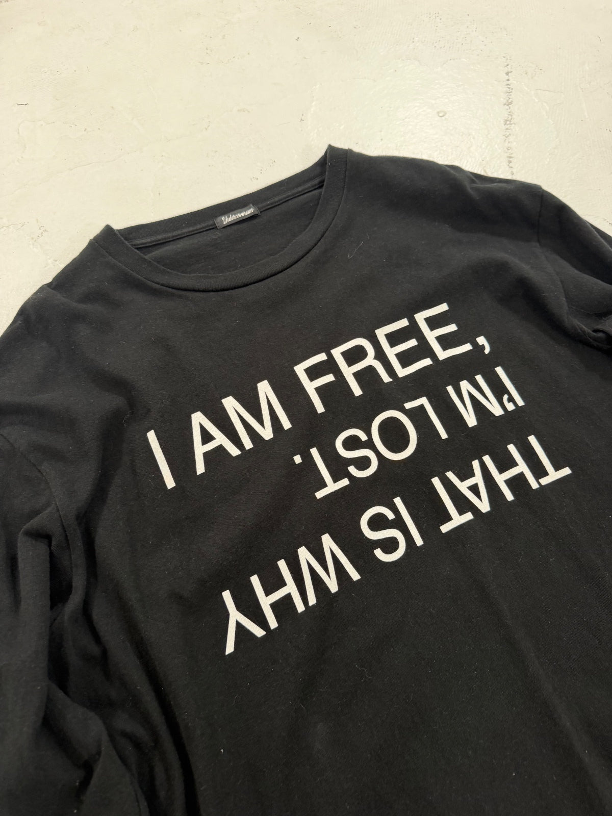 Undercover "I AM FREE THATS WHY IM LOST" Long-sleeve