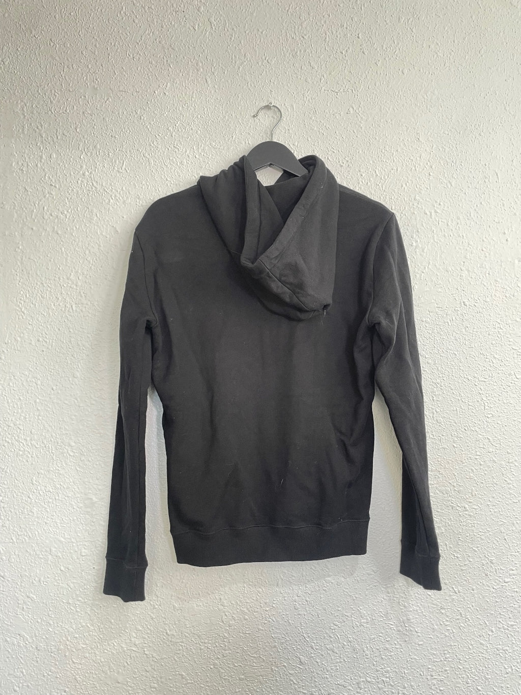 Saint Laurent Paris Black Logo Hoodie