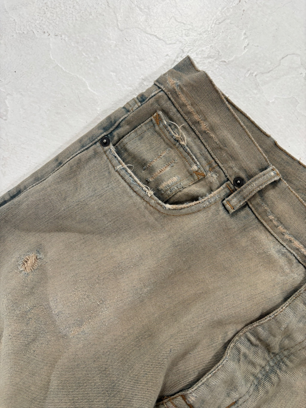 Rick Owens Dust Detroit Denim Jeans {{ color }} {{ brand }} {{ archive }} {{ season }} {{ year }} {{ hedi slimane }}