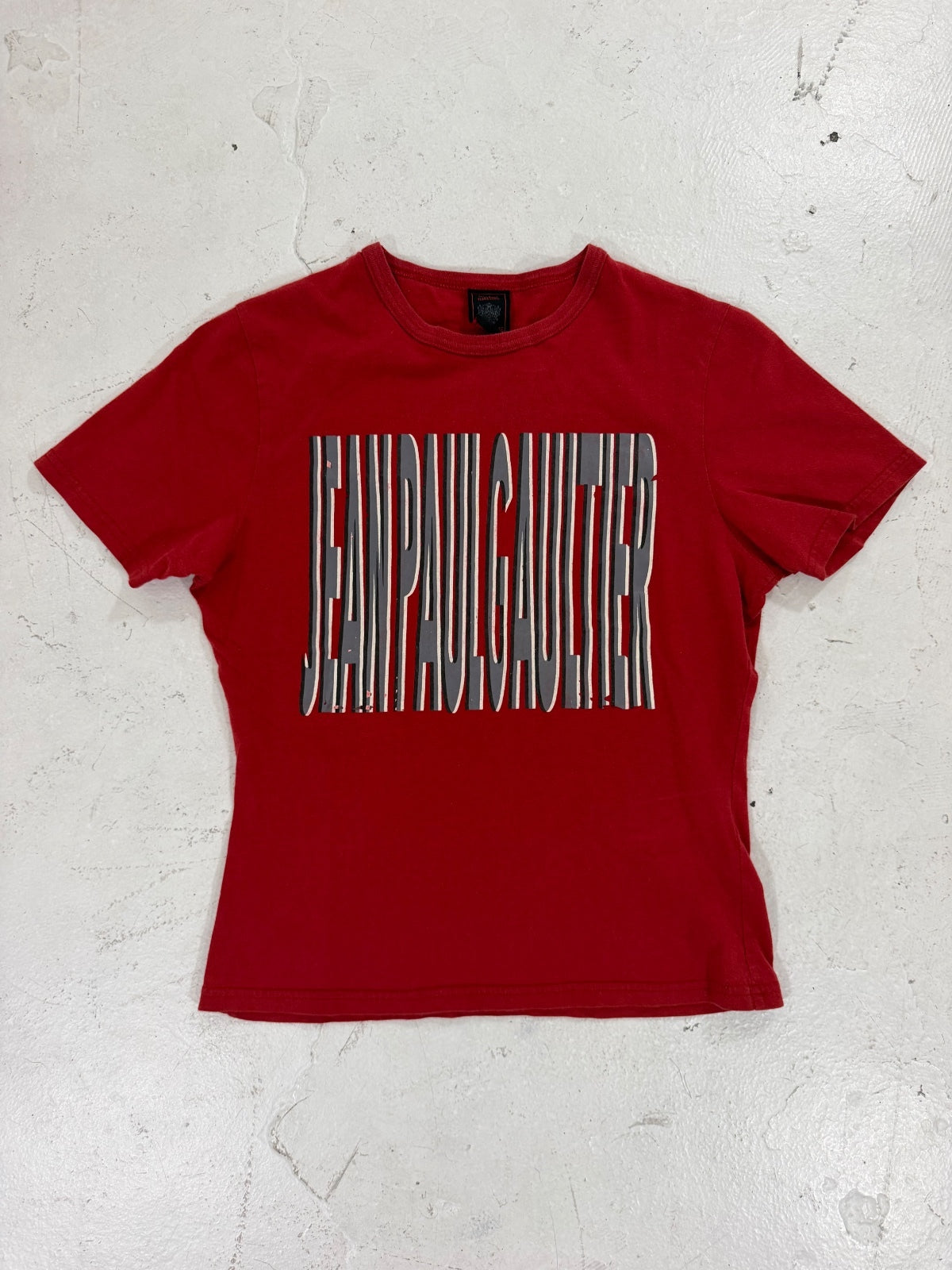 Jean Paul Gaultier Letter Tee {{ color }} {{ brand }} {{ archive }} {{ season }} {{ year }} {{ hedi slimane }}