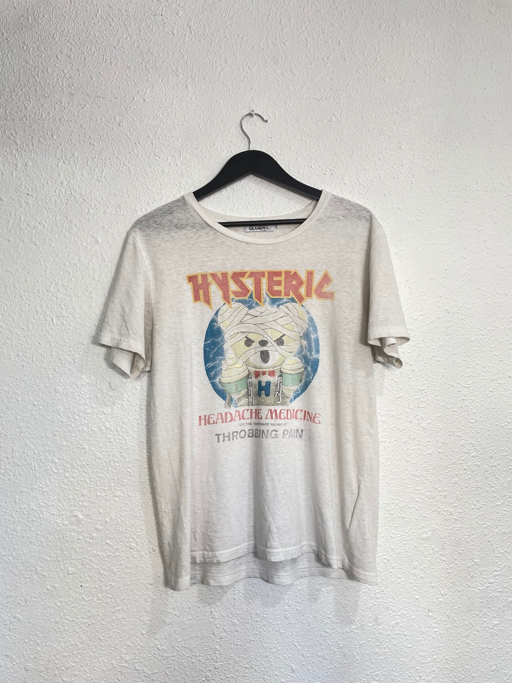 Hysteric Glamour Headache Medicine Tee {{ color }} {{ brand }} {{ archive }} {{ season }} {{ year }} {{ hedi slimane }}