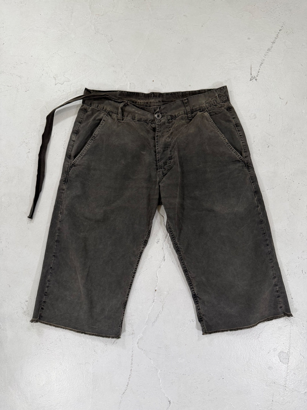 Rick Owens O&M Dark Dust Shorts {{ color }} {{ brand }} {{ archive }} {{ season }} {{ year }} {{ hedi slimane }}