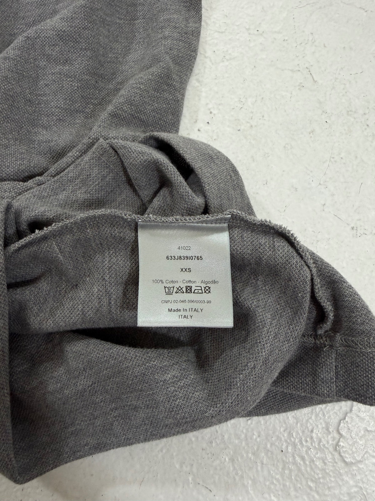 Dior Homme KVA Polo {{ color }} {{ brand }} {{ archive }} {{ season }} {{ year }} {{ hedi slimane }}