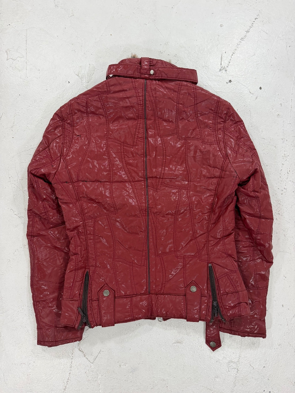 Tornado Mart Patent Leather Jacket