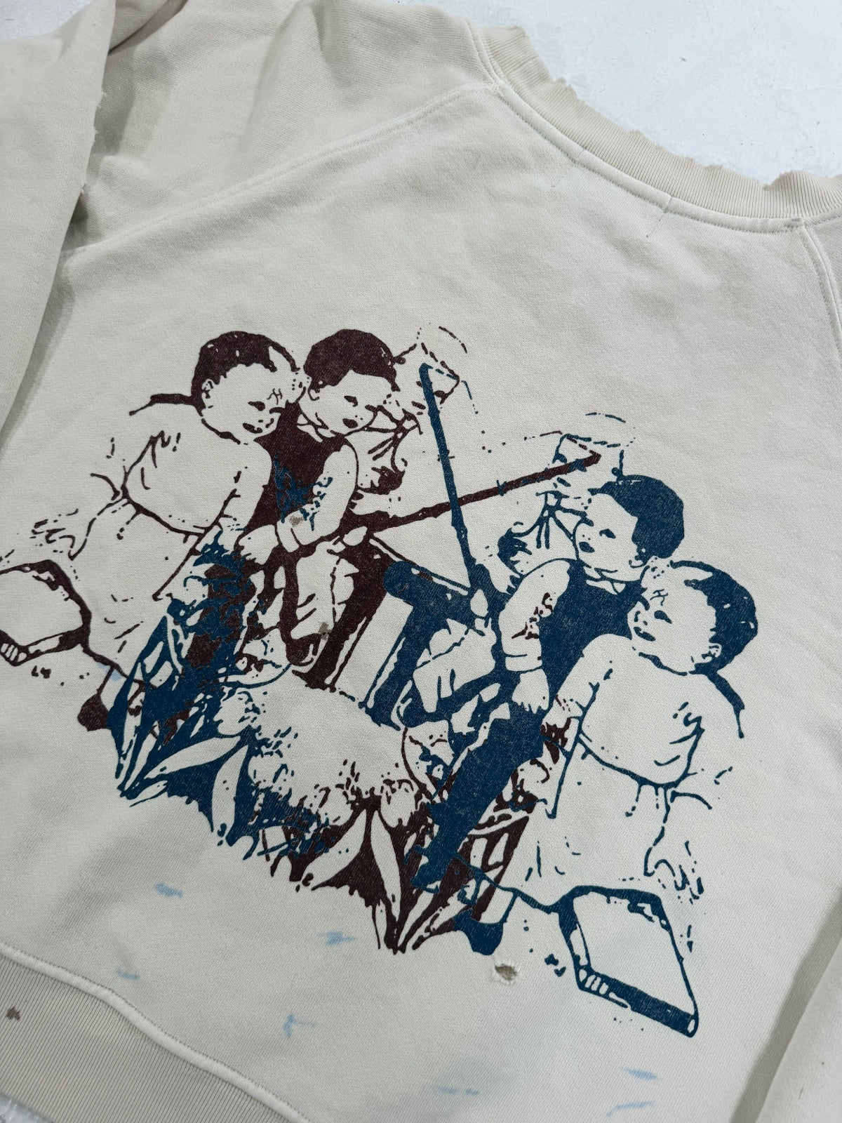 Enfants Riches Déprimés "Seesaw" Crewneck {{ color }} {{ brand }} {{ archive }} {{ season }} {{ year }} {{ hedi slimane }}