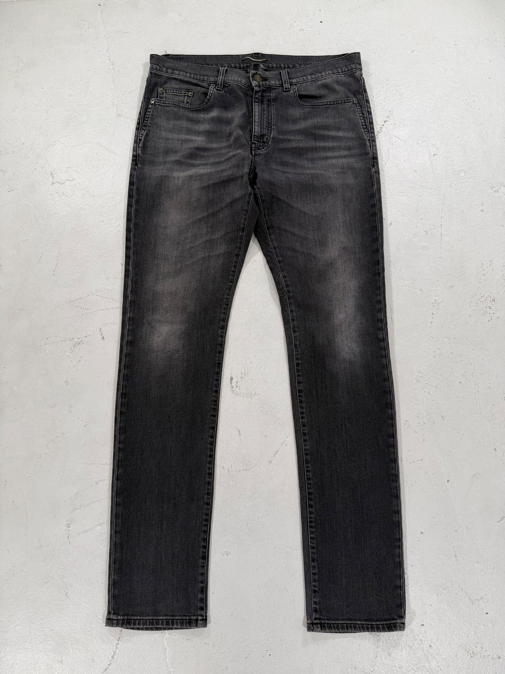 Saint Laurent Paris D01 Gray Denim