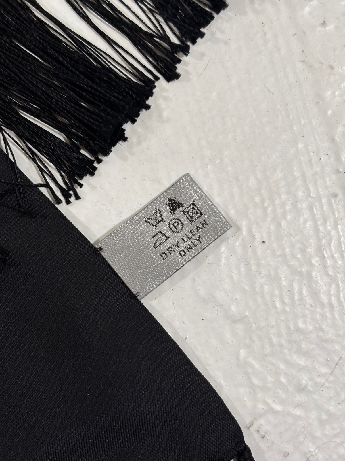 Dior homme Fringe Scarf