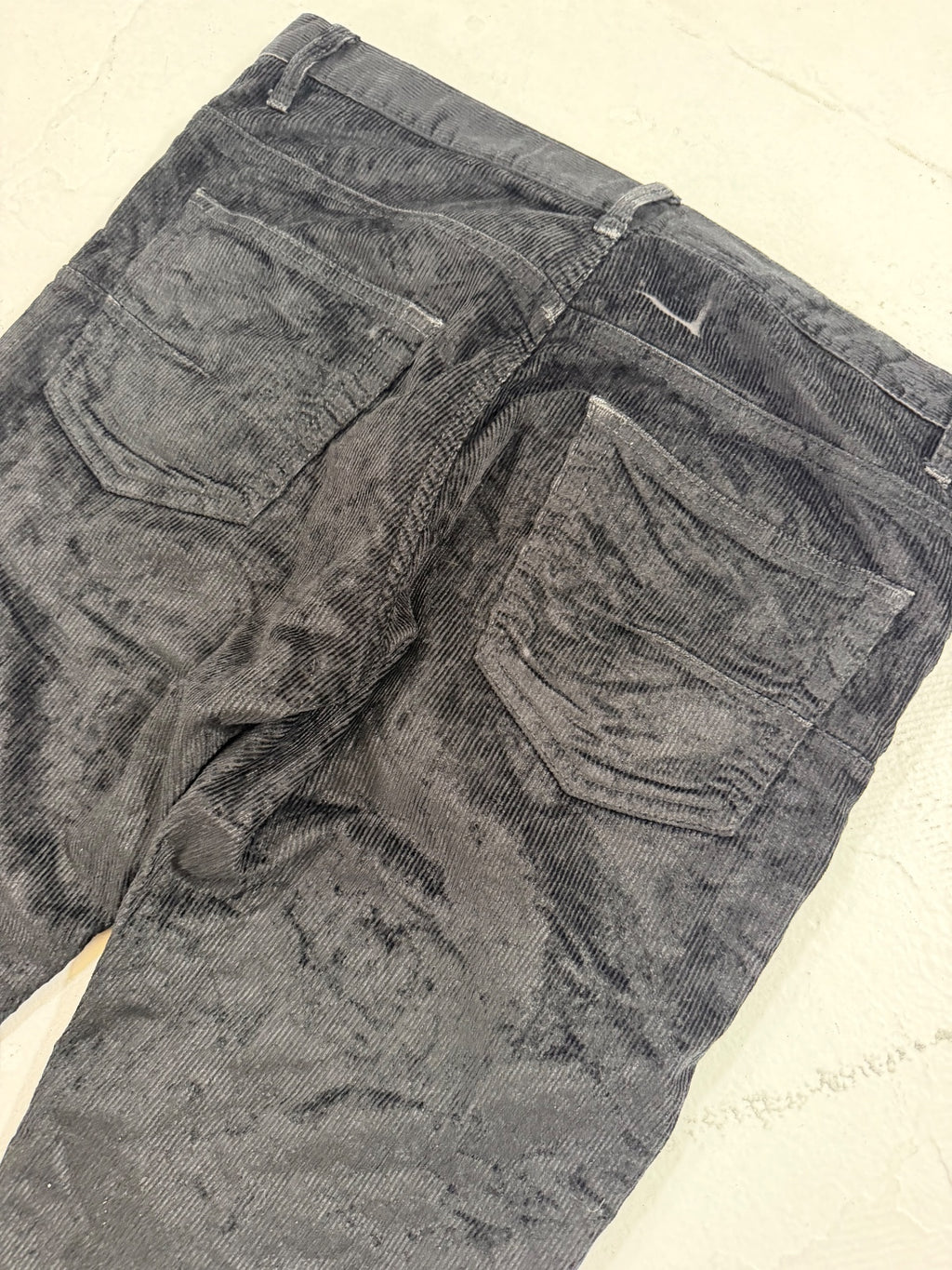 Dior Homme AW07 Waxed Corduroy Jeans {{ color }} {{ brand }} {{ archive }} {{ season }} {{ year }} {{ hedi slimane }}
