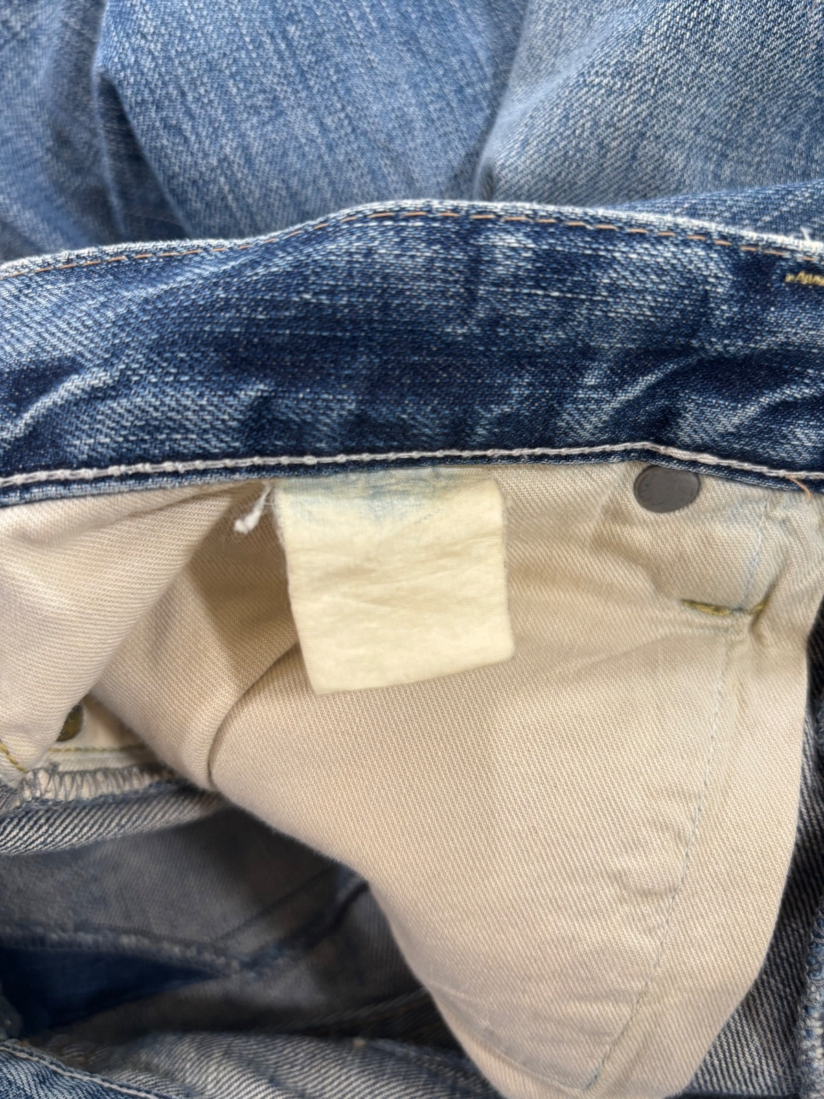 Hysteric Glamour Repaired Studded Denim {{ color }} {{ brand }} {{ archive }} {{ season }} {{ year }} {{ hedi slimane }}
