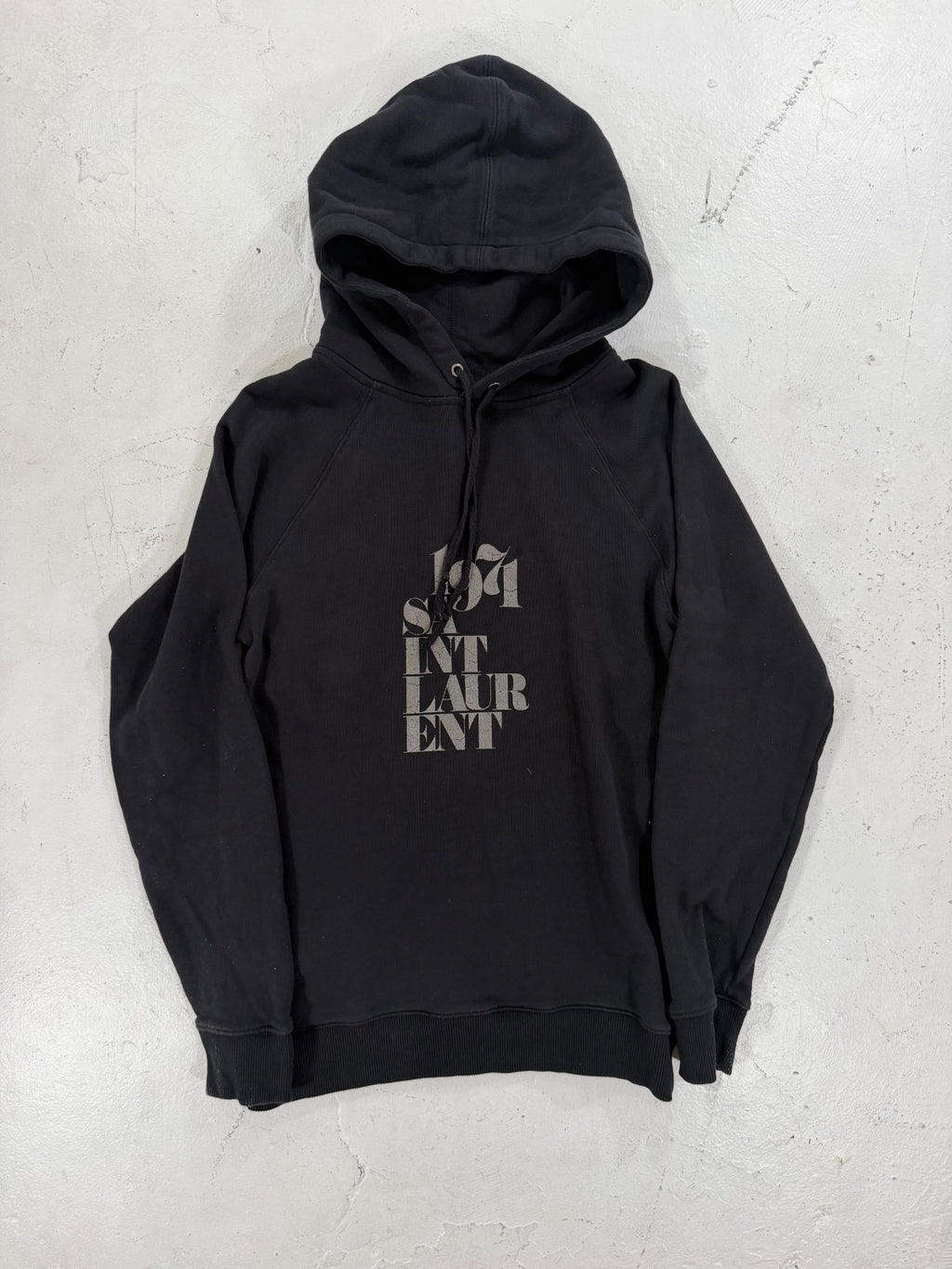 Saint Laurent Paris 1971 Hoodie {{ color }} {{ brand }} {{ archive }} {{ season }} {{ year }} {{ hedi slimane }}