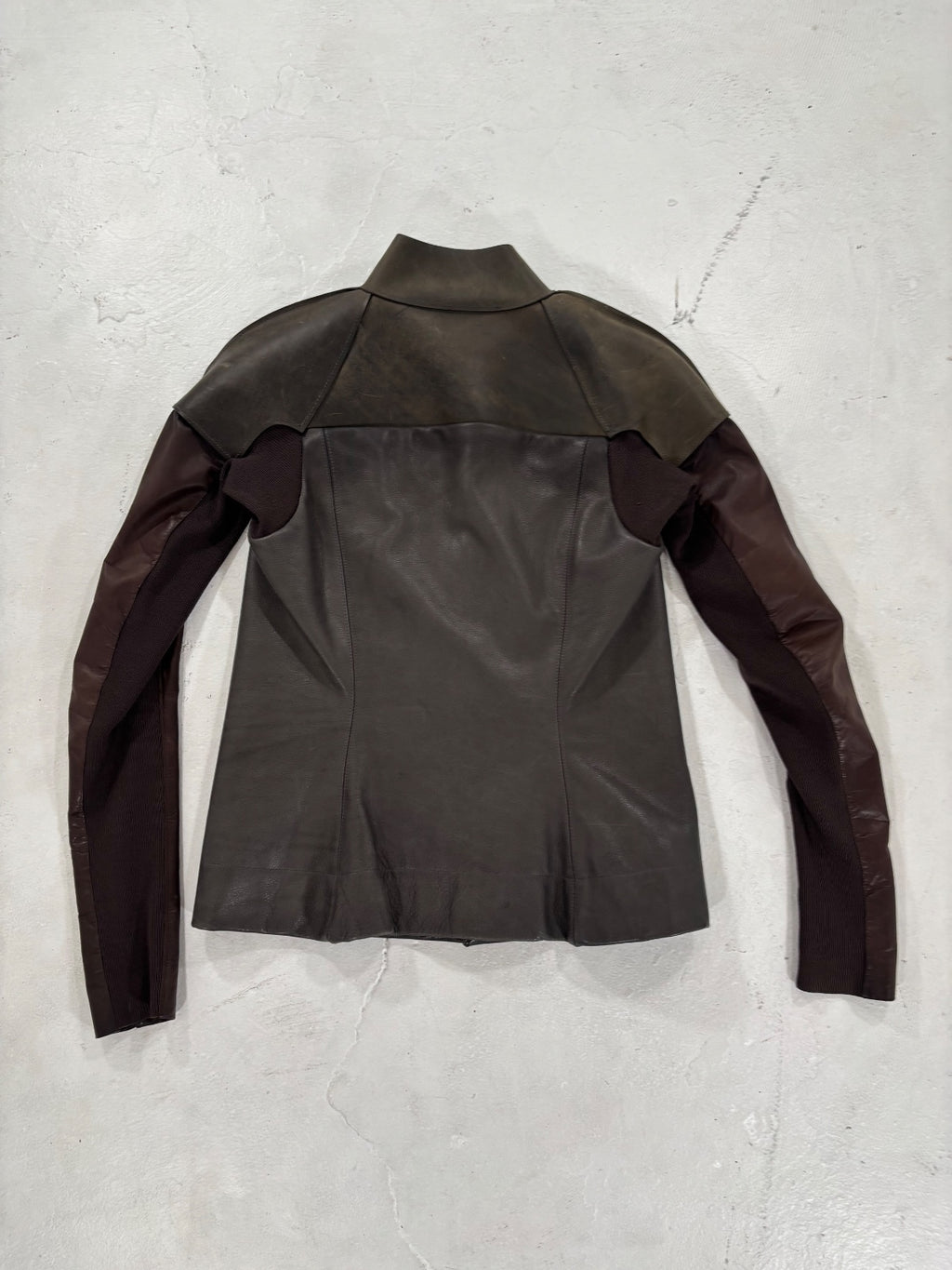 Rick Owens Olmar & Mirta Dark Dust Limo Jacket {{ color }} {{ brand }} {{ archive }} {{ season }} {{ year }} {{ hedi slimane }}