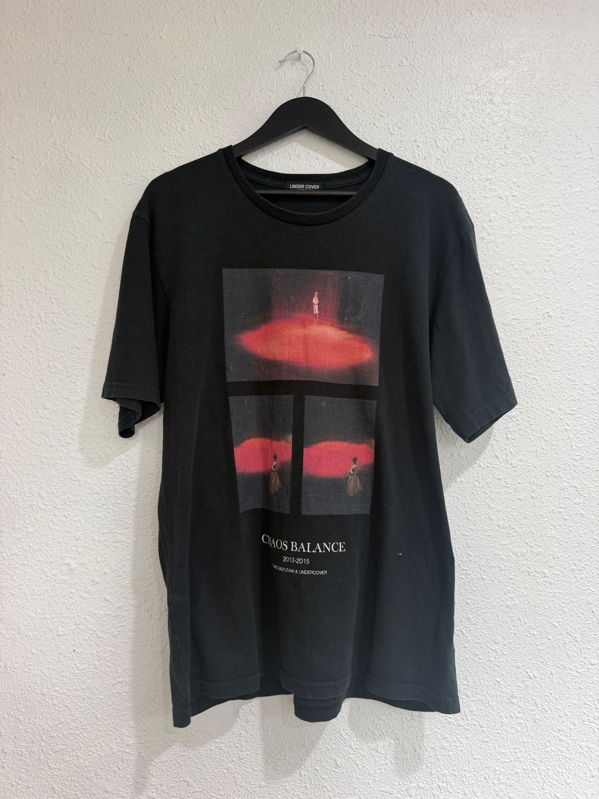 Undercover Chaos Balance Tee {{ color }} {{ brand }} {{ archive }} {{ season }} {{ year }} {{ hedi slimane }}