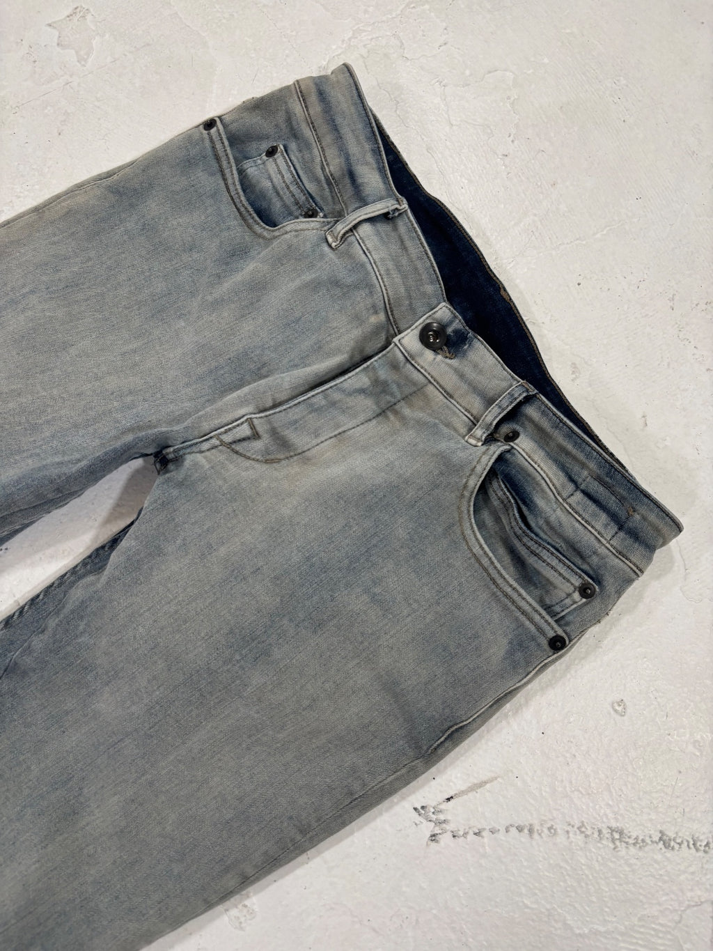 Rick Owens Hustler Blue Detroit Cuts {{ color }} {{ brand }} {{ archive }} {{ season }} {{ year }} {{ hedi slimane }}