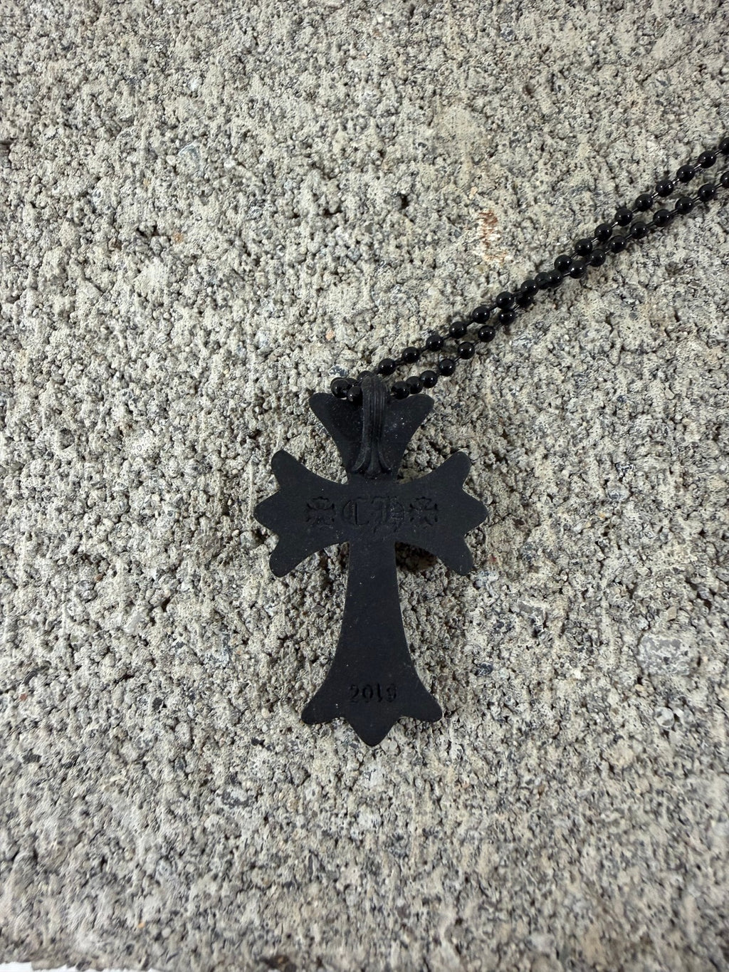 Chrome Hearts Silicone Cross Necklace