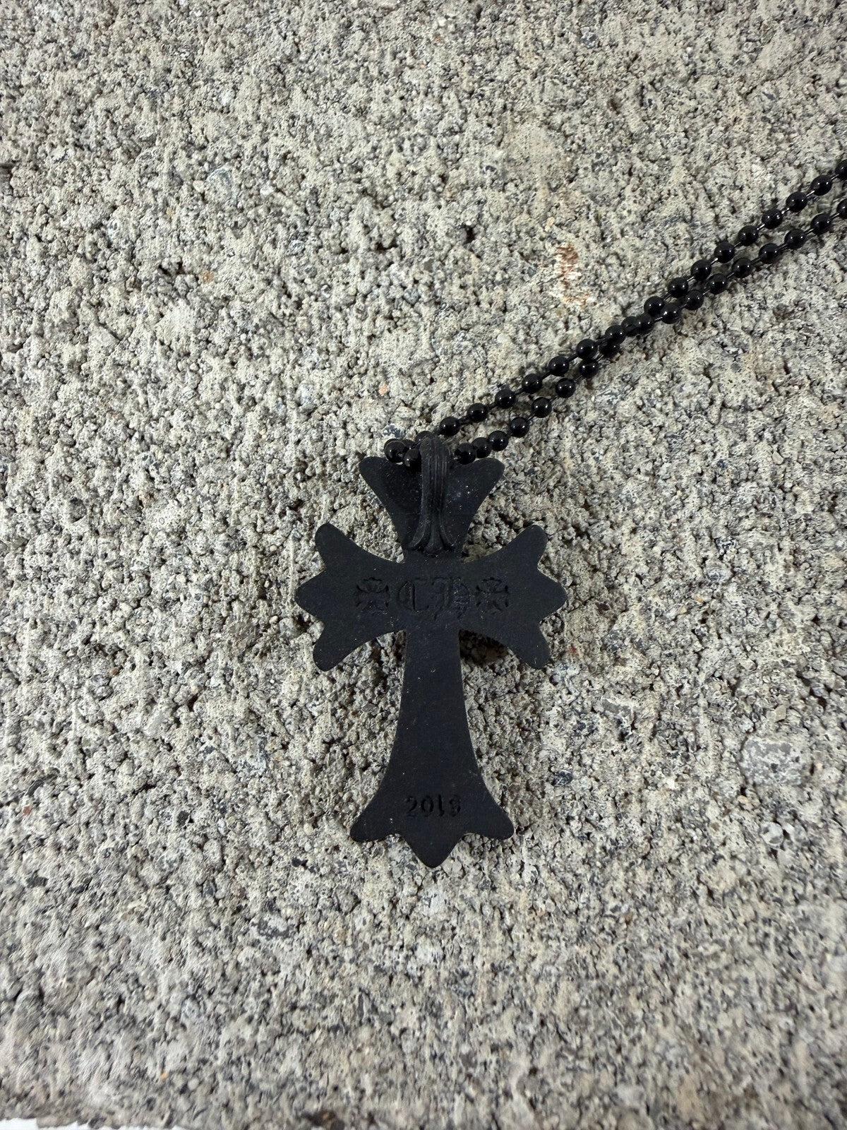Chrome Hearts Silicone Cross Necklace