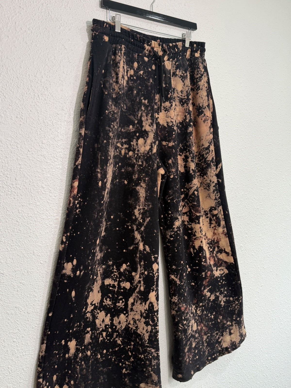 Sr studios black soto bleached sweatpants