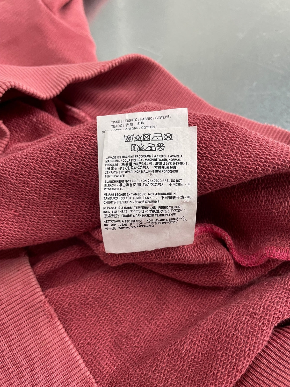 Saint Laurent Paris Salmon Logo Hoodie