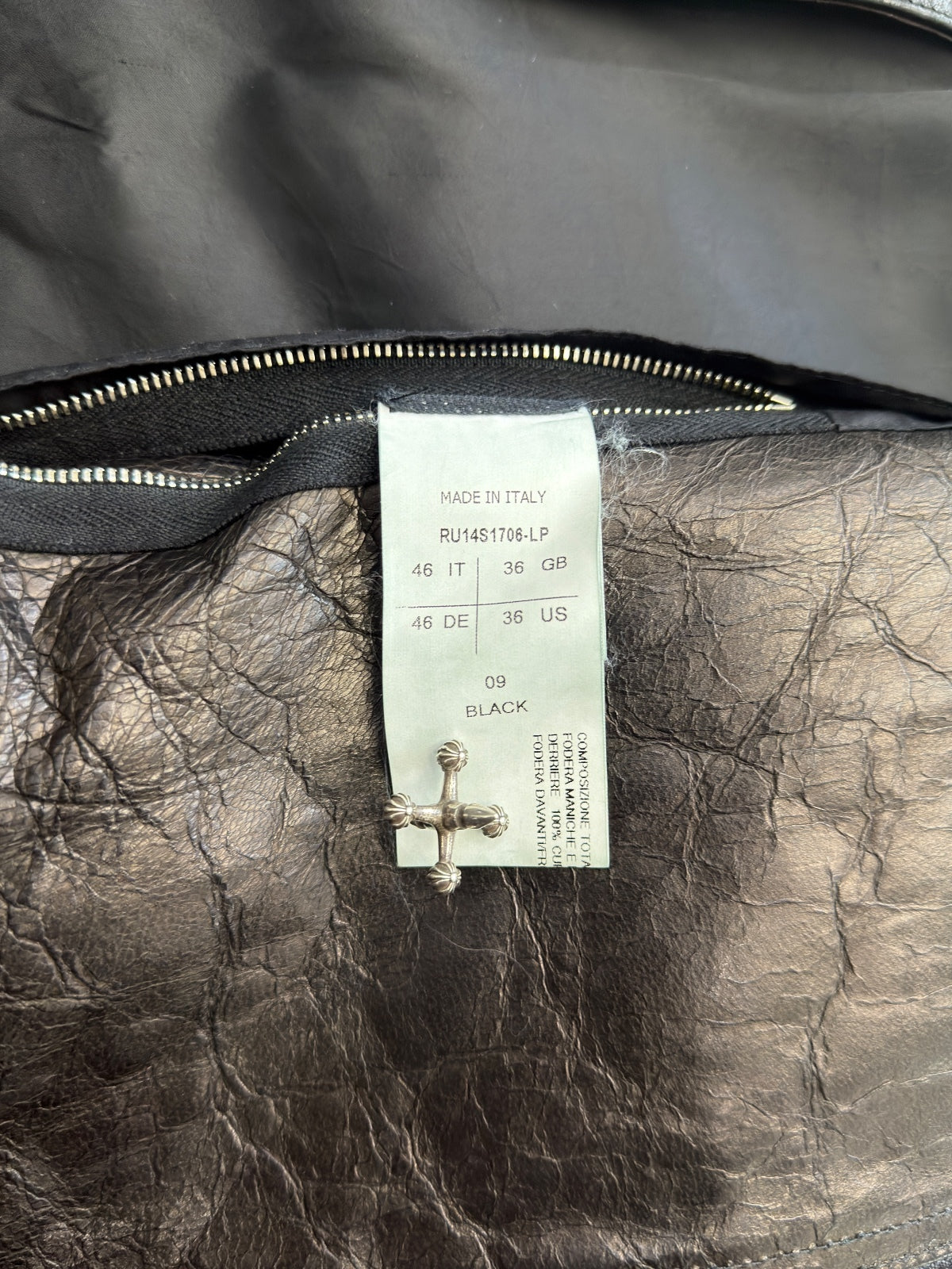 Rick Owen ss14 “you hit me with a flower” deerskin jacket