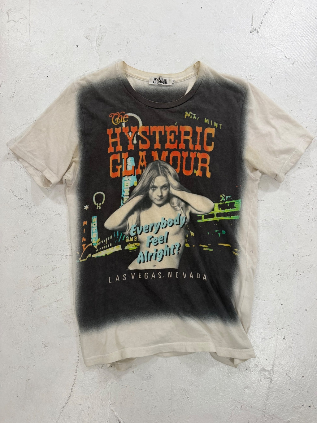 Hysteric Glamour "Everybody Feel Alright?" Tee