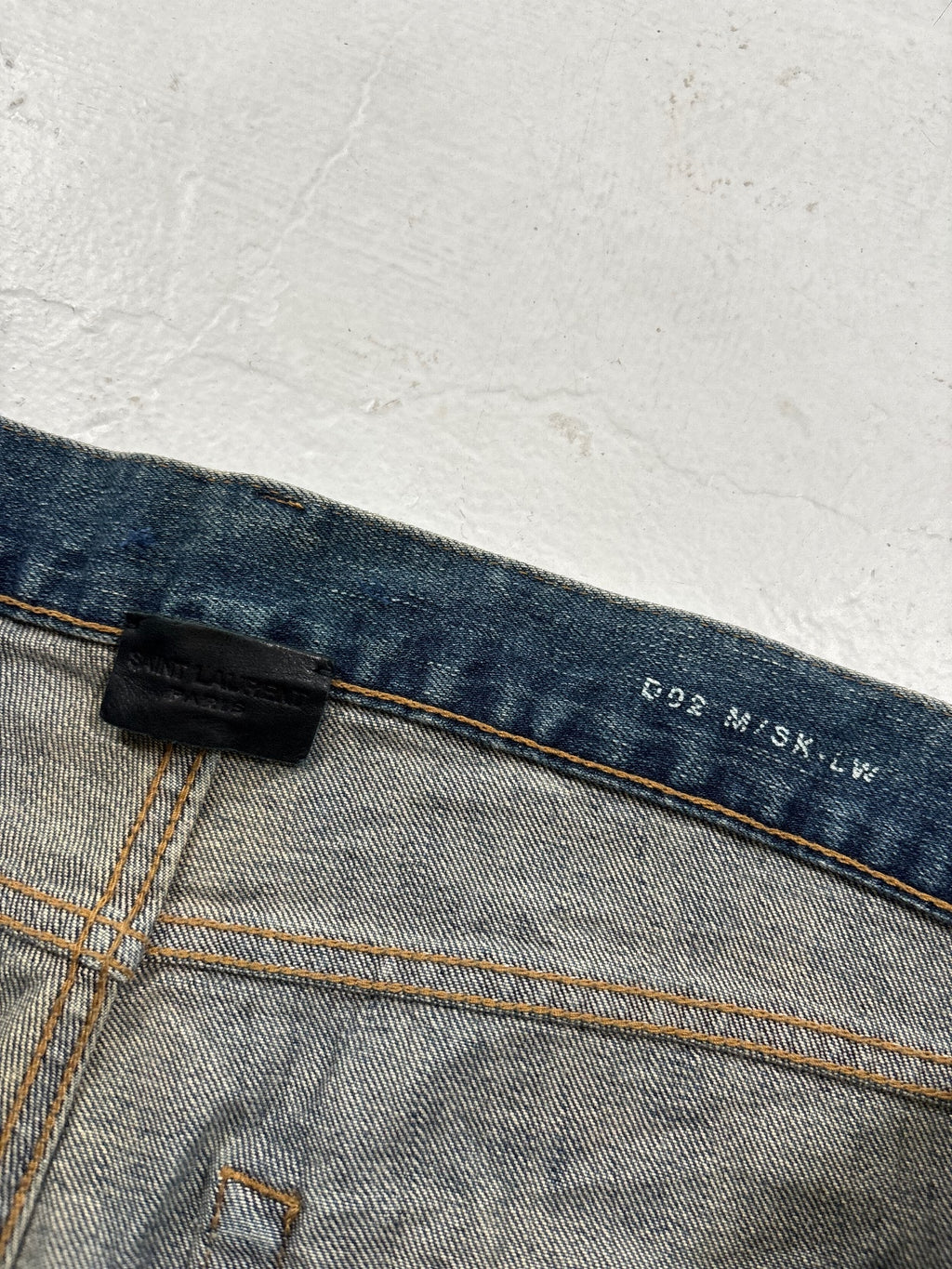 Saint Laurent Paris D02 Denim {{ color }} {{ brand }} {{ archive }} {{ season }} {{ year }} {{ hedi slimane }}