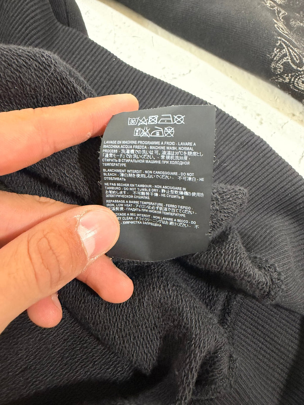 Saint Laurent Paris Paisley Hoodie