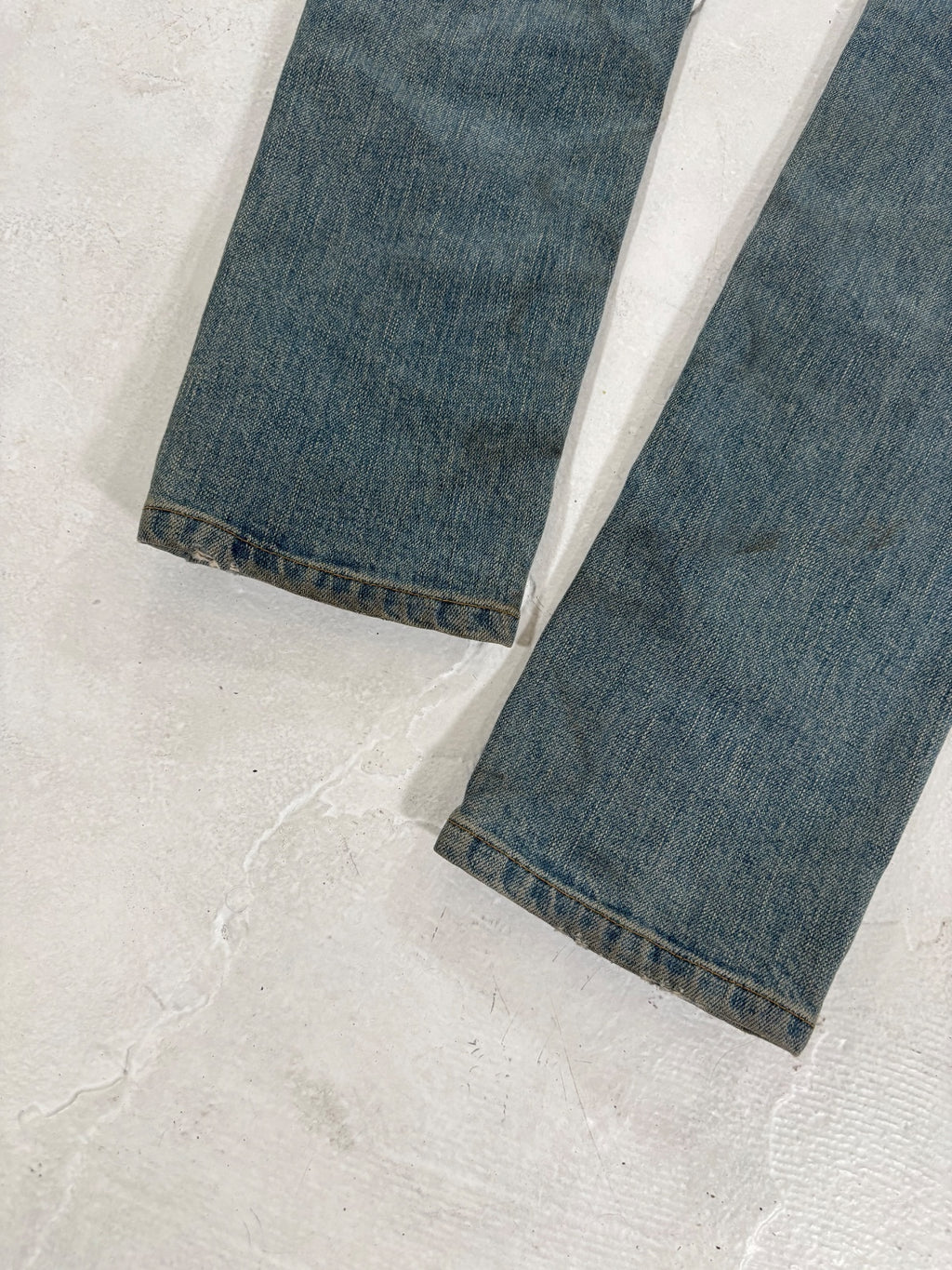 Saint Laurent Paris D02 Knife Cut Denim {{ color }} {{ brand }} {{ archive }} {{ season }} {{ year }} {{ hedi slimane }}
