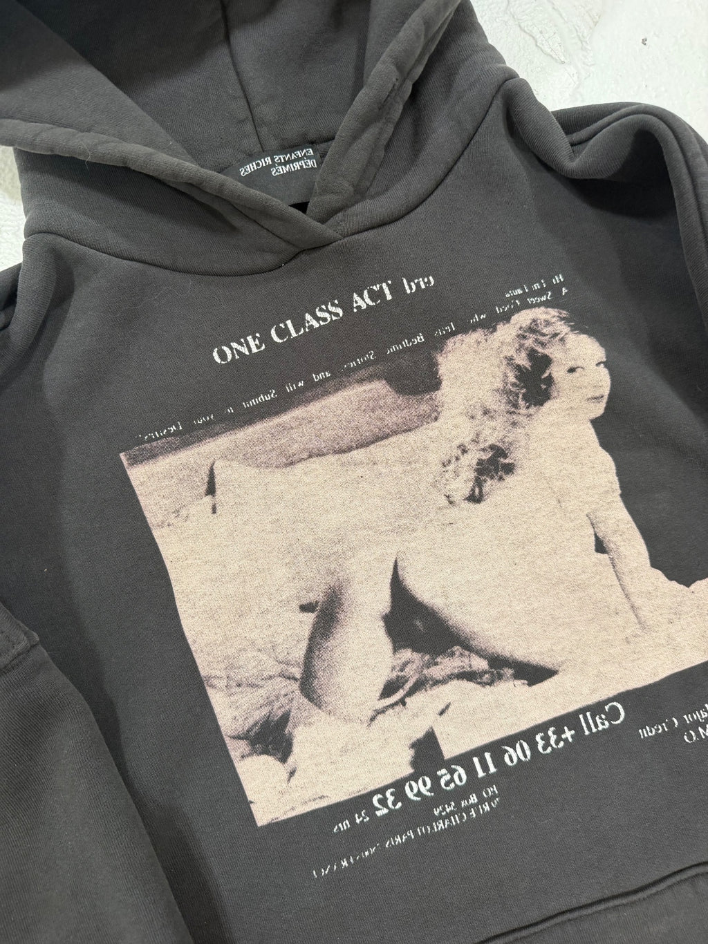 Enfants Riches Deprimes 1/50 One Class Act Exclusive Hoodie {{ color }} {{ brand }} {{ archive }} {{ season }} {{ year }} {{ hedi slimane }}