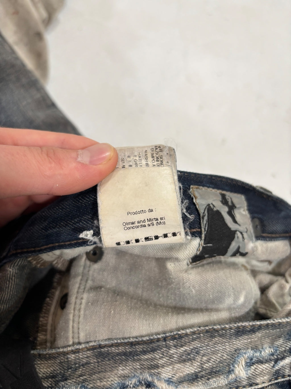 Rick Owens DNA Dust Denim {{ color }} {{ brand }} {{ archive }} {{ season }} {{ year }} {{ hedi slimane }}