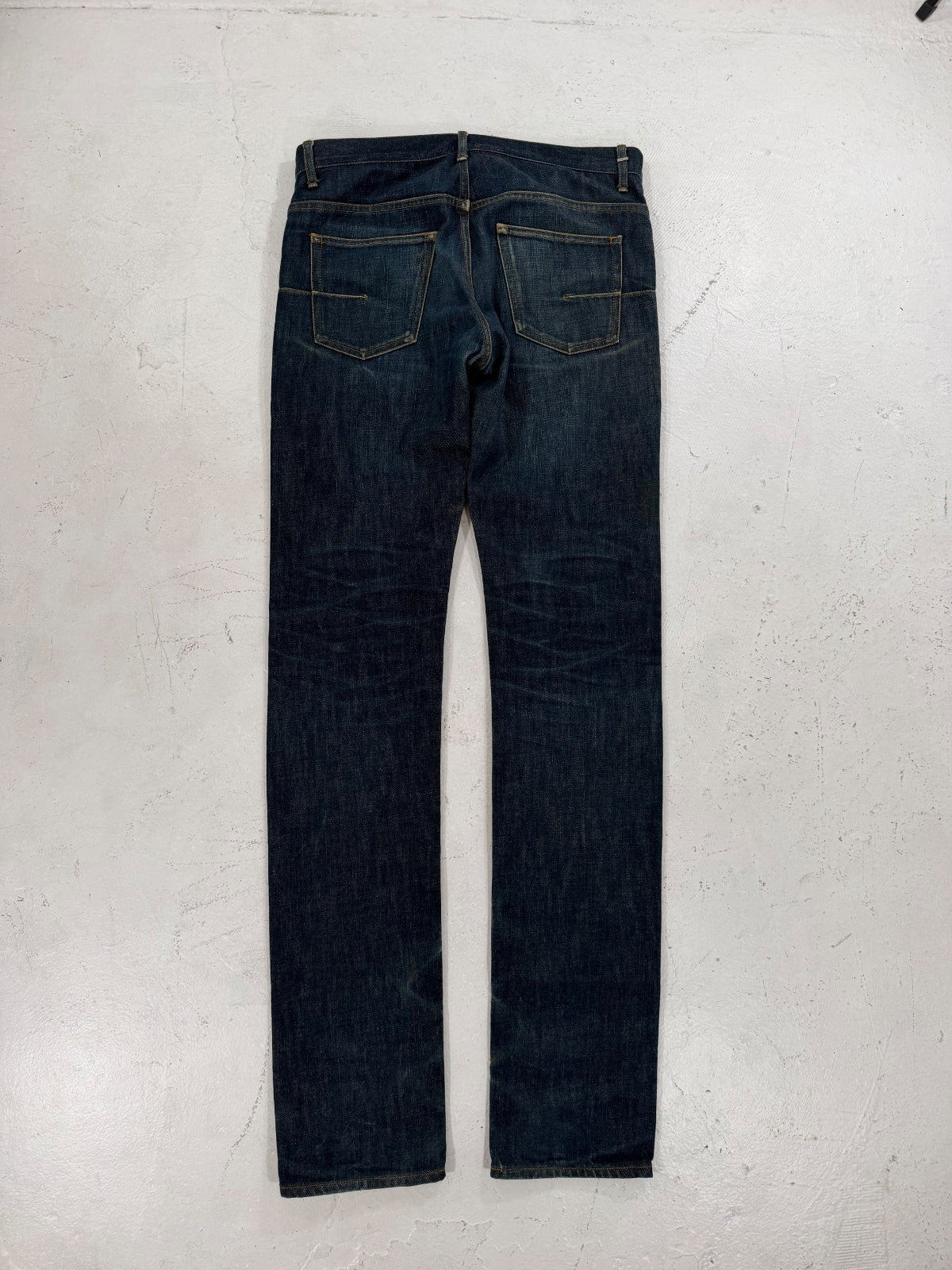 Dior Homme AW10 Washed Raw Denim {{ color }} {{ brand }} {{ archive }} {{ season }} {{ year }} {{ hedi slimane }}