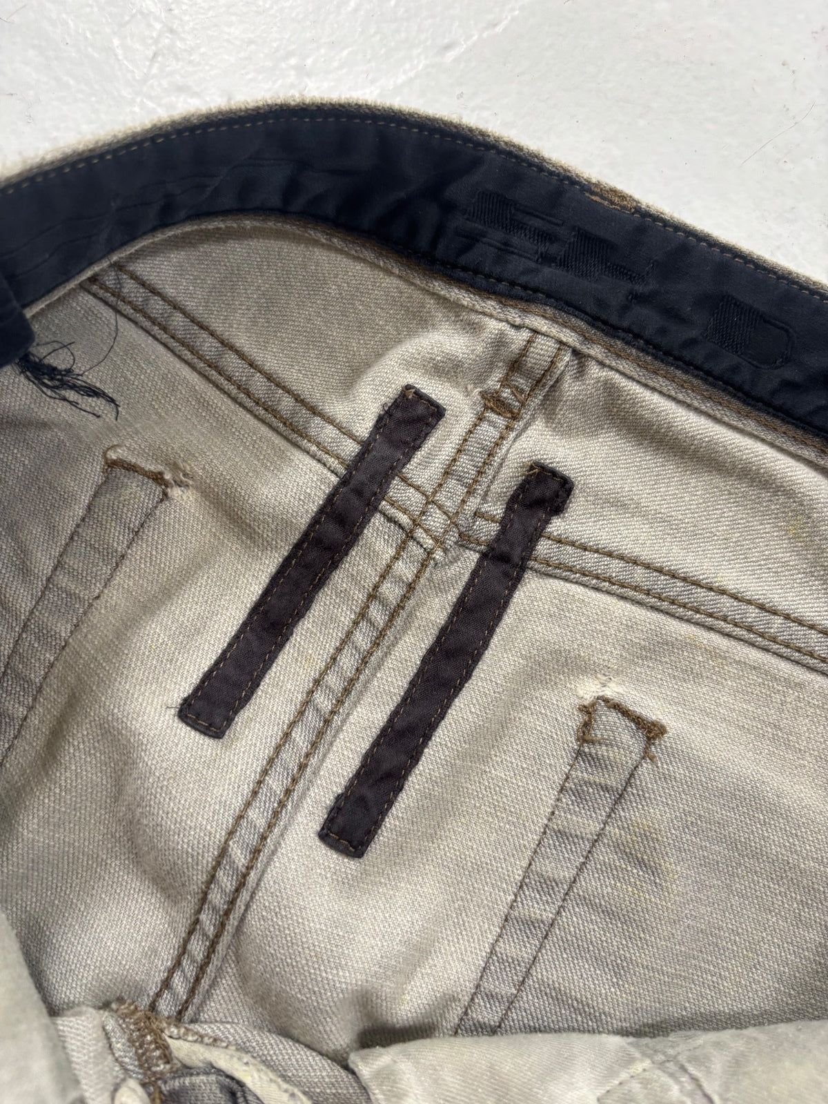 Rick Owens Egg Wash Detroit Cut Denim Jeans {{ color }} {{ brand }} {{ archive }} {{ season }} {{ year }} {{ hedi slimane }}