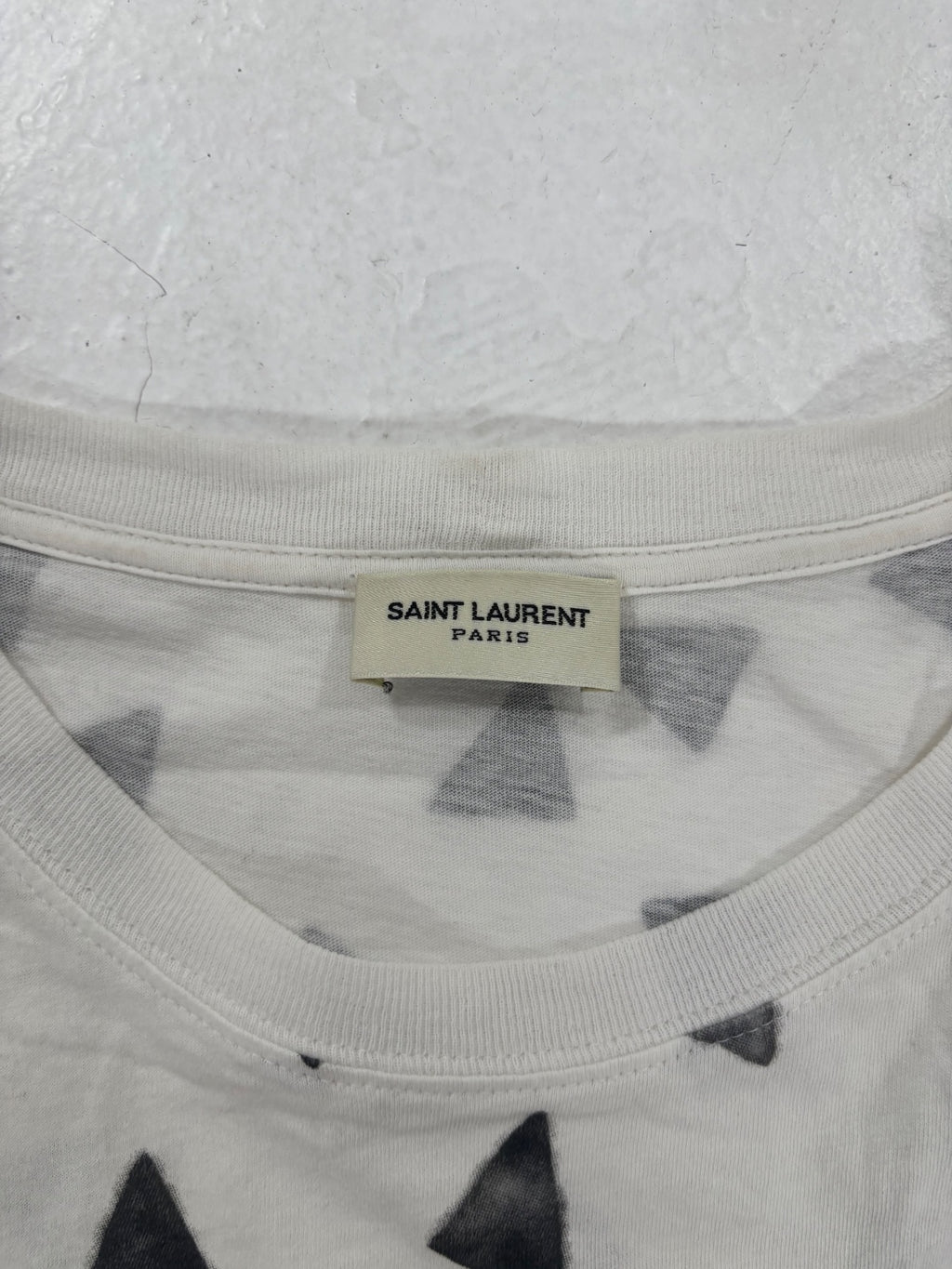 Saint Laurent Paris Geometry Tee {{ color }} {{ brand }} {{ archive }} {{ season }} {{ year }} {{ hedi slimane }}